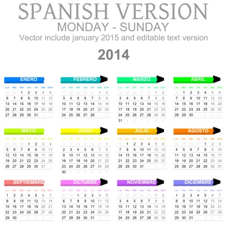 version spanish seamless Patterns pattern flower pattern calendar 2014 