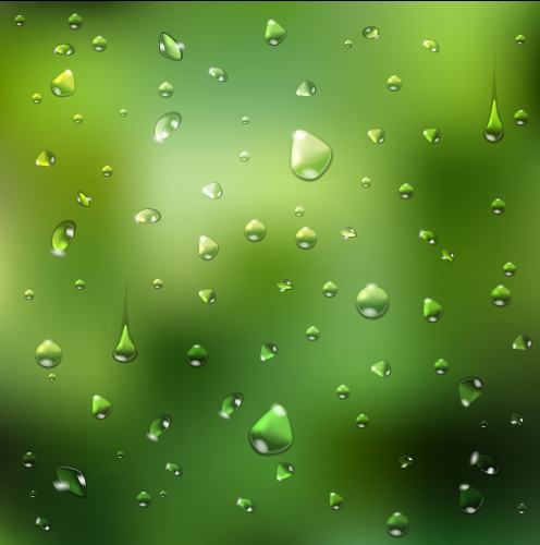 drops with blurred background art 02 Crystal water drops with blurred background art 02