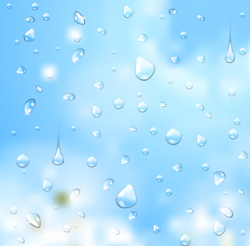drops with blurred background art 04 Crystal water drops with blurred background art 04