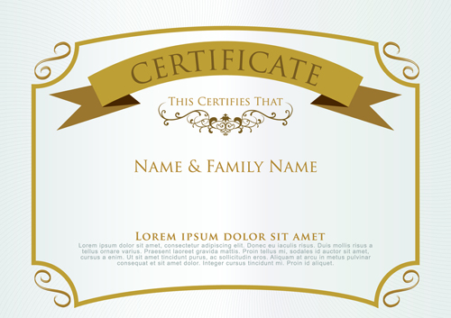 template certificate template certificate 