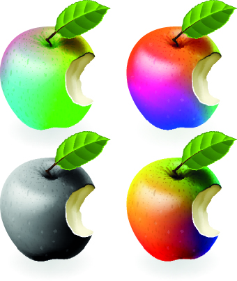 illustration creative apples apple 