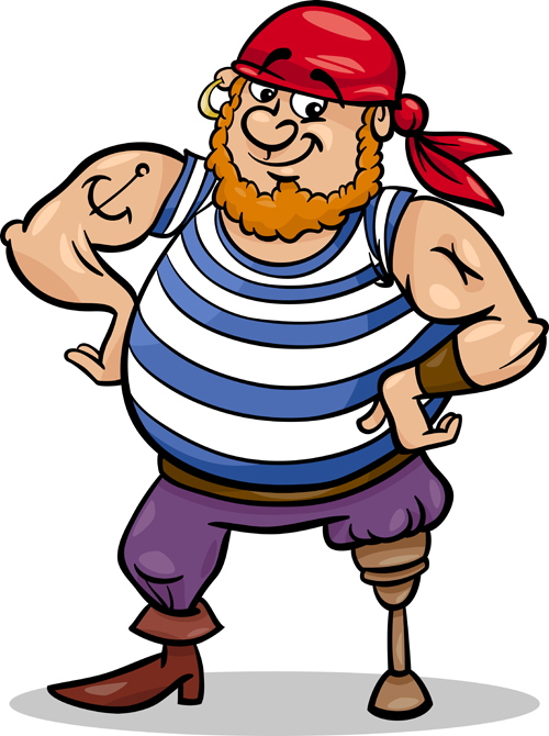 Heroes cartoon characters funny vector 03