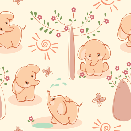 Cute Kid card design vector 06