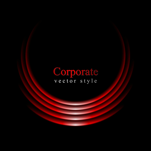 Red style logo corporate 