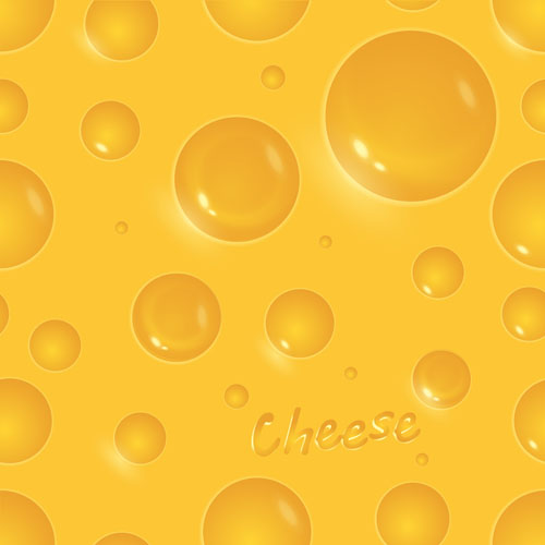 Shiny yellow cheese background vector 06