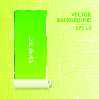 Torn paper vectors backgrounds 04