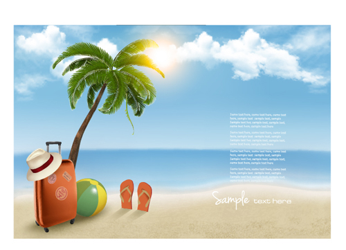 Vector set of world travel design graphics 05
