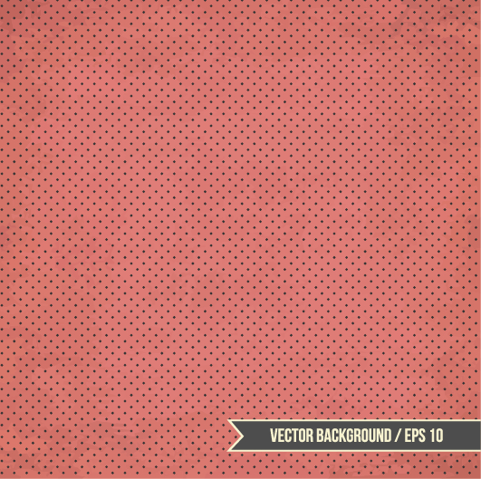 Vintage dot pattern background vector material 03