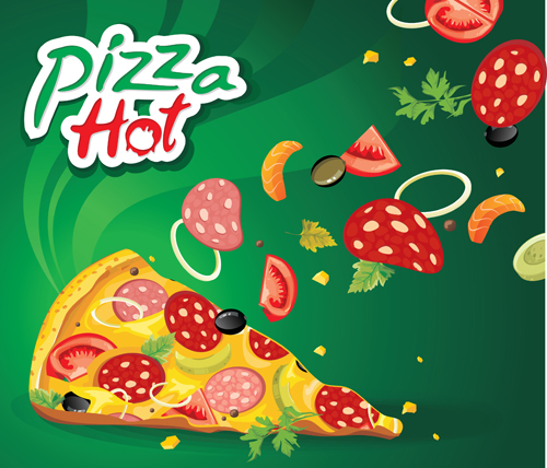 Delicious Fast Food vector set 05