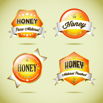 labels label honey 