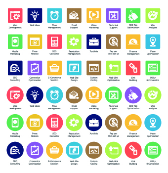web seo icons icon 