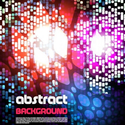 Shiny neon light blurs vector background Shiny neon light blurs vector background