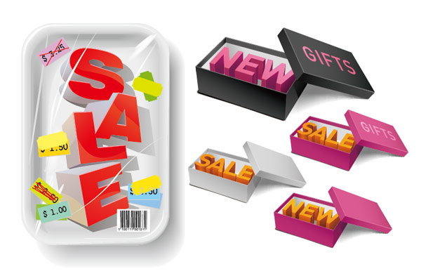Goods sales Icon vector