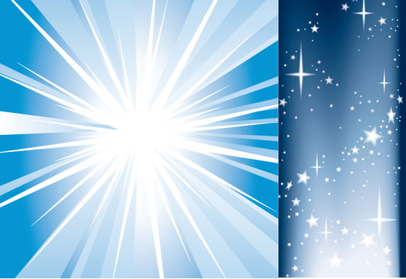 Light and the stars backgrounds
