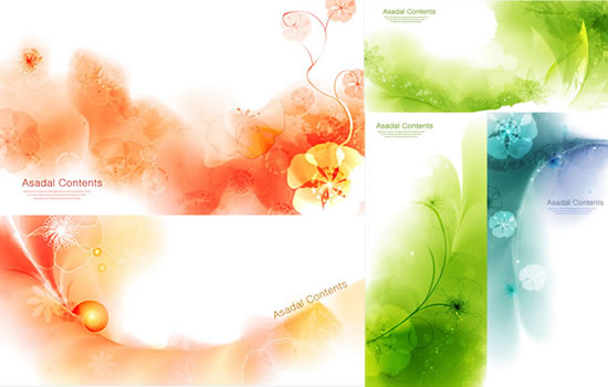 Hazy mosaic background vector
