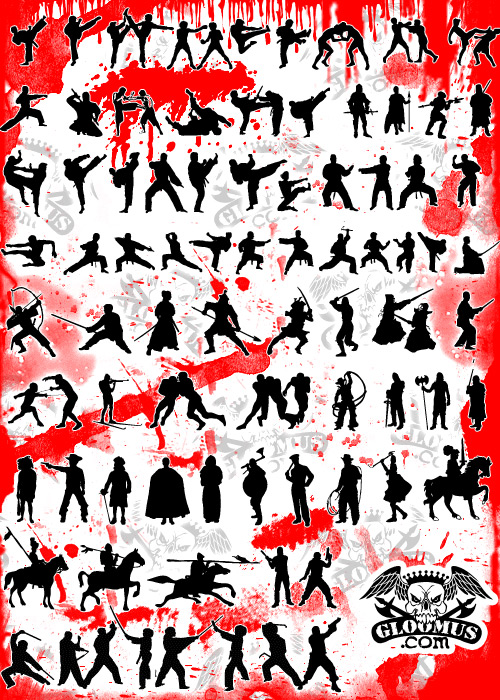 Fight figure Vector