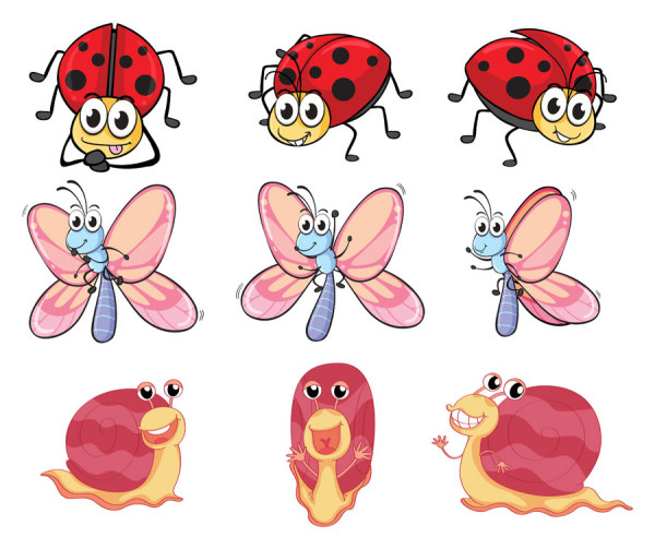 insects insect funny cartoon 
