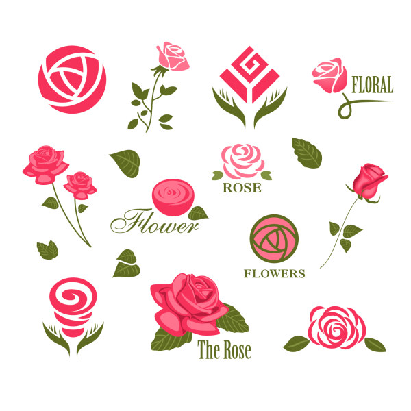 logos logo flower creative abstract 
