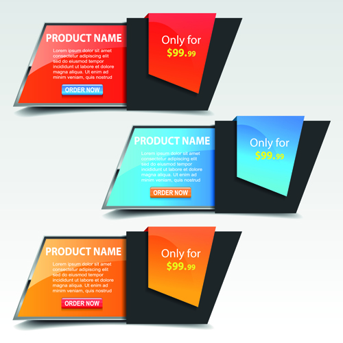 Business web promo banner vector 01
