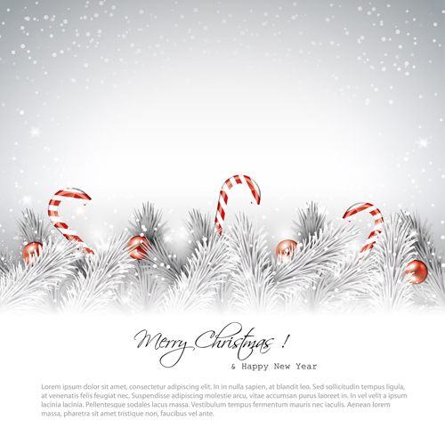 winter christmas background vector background 
