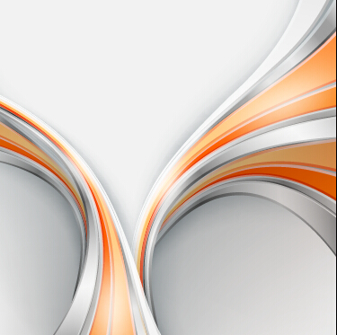 Chrome wave with abstract background vector 10