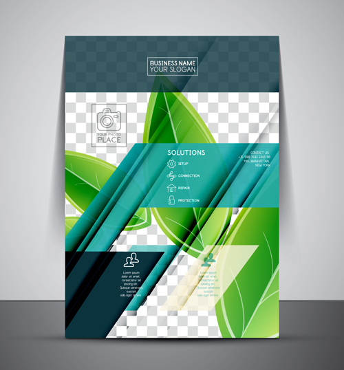 Company flyer template modern vector 02 Company flyer template modern vector 02