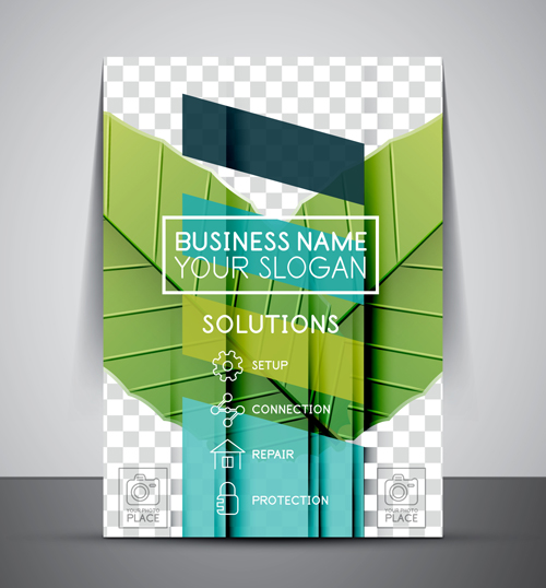 Company flyer template modern vector 05 Company flyer template modern vector 05