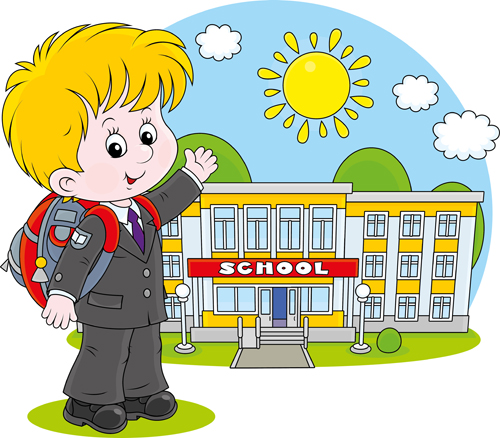 ool children vectors geaphics set 02 Cute school children vectors geaphics set 02