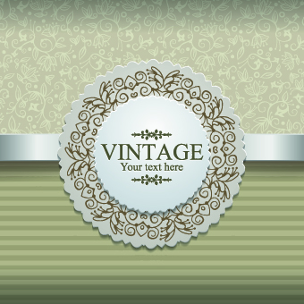 vintage elegant background vector background 