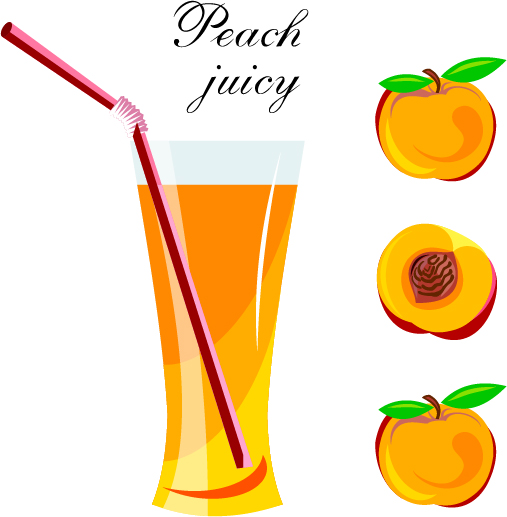 peach juice fresh 