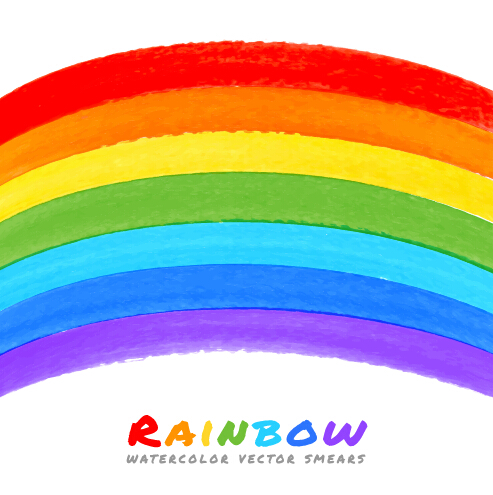 vector background rainbow graffiti background  