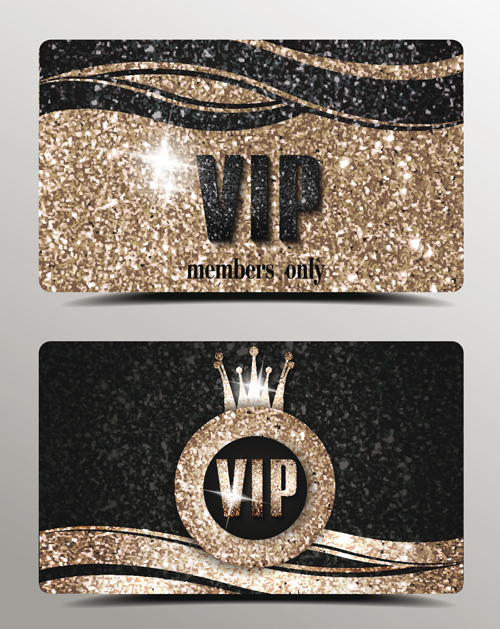 vip luxury gold cards 