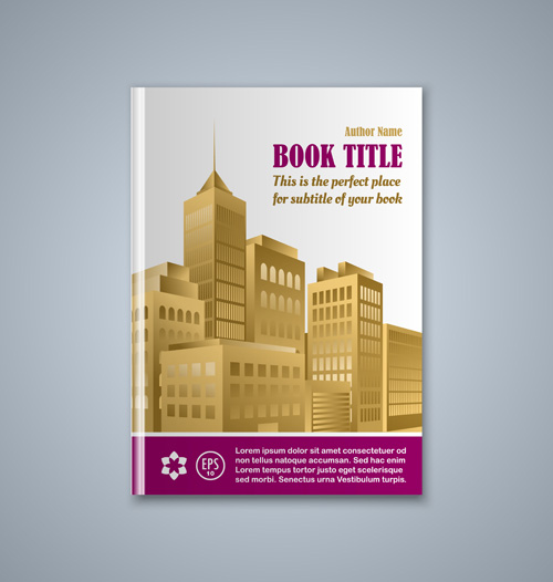 Set of book cover creative vector 19 Set of book cover creative vector 19