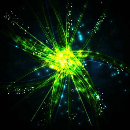 Green light dynamic background art vector Green light dynamic background art vector