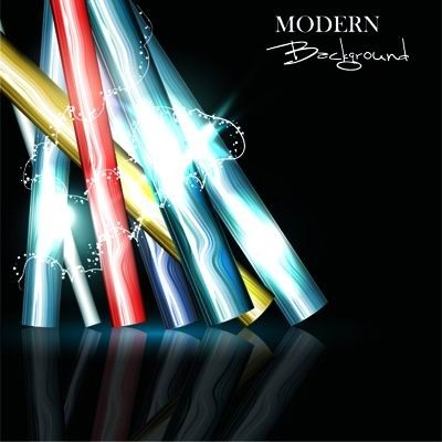 modern magic wand magic lead design creative color background 