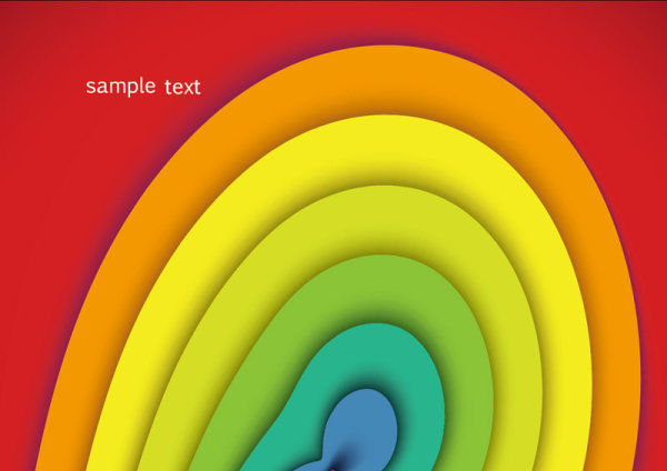 Colorful Template creative vector background 03