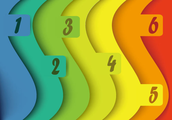 Colorful Template creative vector background 04