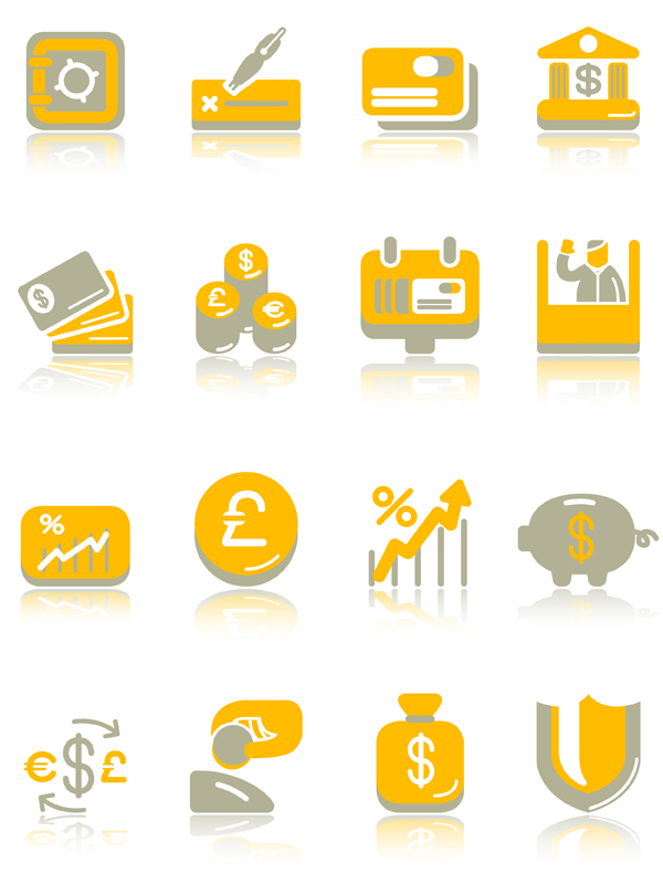 Financial Icon vector