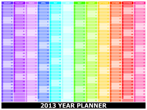 planner elements element calendars calendar 2013 