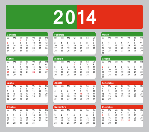 italian calendars calendar 2014 