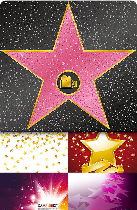 film style background design elements