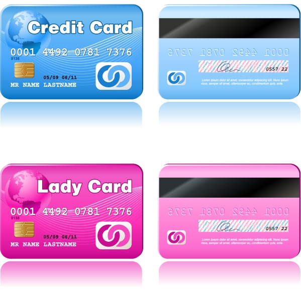 Lady cards design
 art