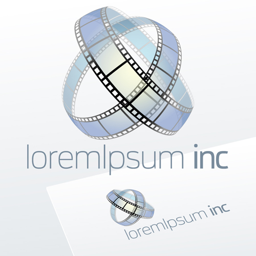 Abstract business logos excellent design vector 09