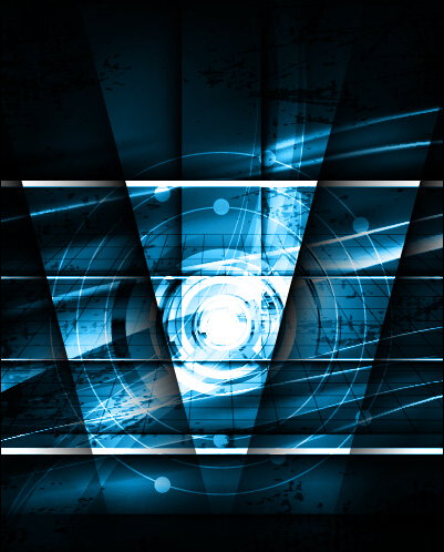 tech blue background 