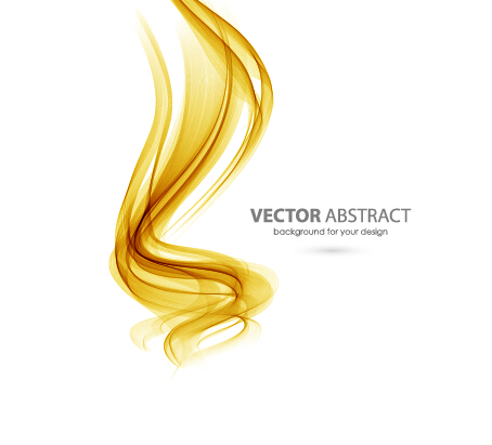 Colored curved lines abstract background vector 09