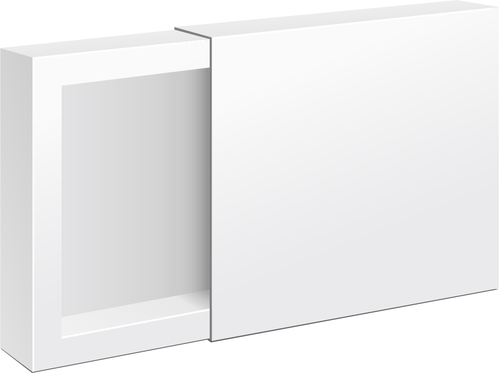 Creative package box template vectors set 15
