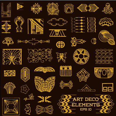 golden elements element deco 