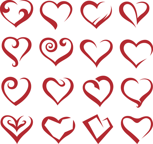 icons icon heart different 