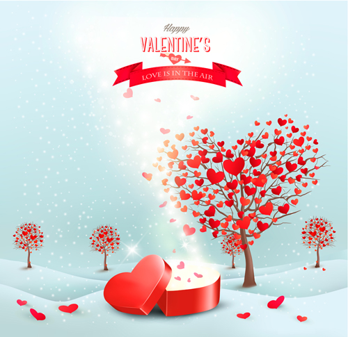 valentine heart background 
