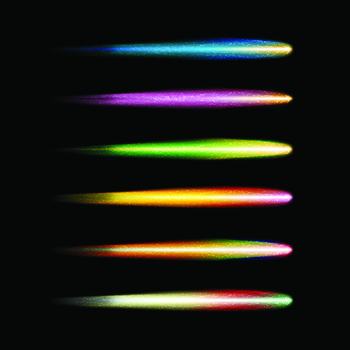 Different Light Effects design elements vector 03